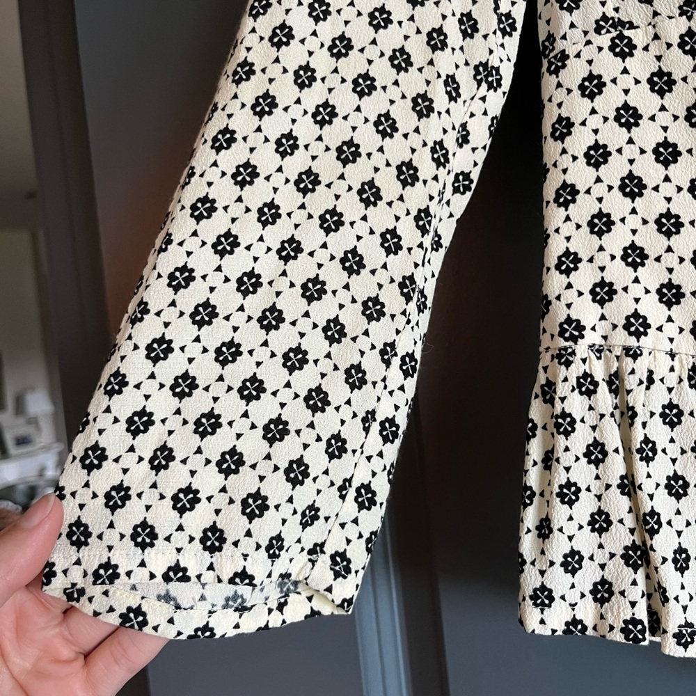 ba&sh patterned blouse - Picture 2 of 9